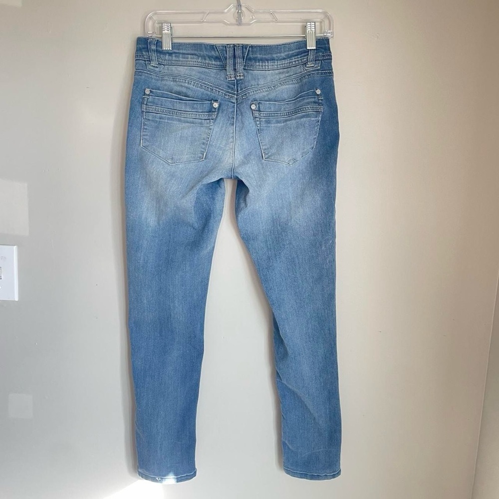 Democracy Ab Technology Skinny Jeans Size 2 Medium Wash Stretch Denim - Picture 2 of 9